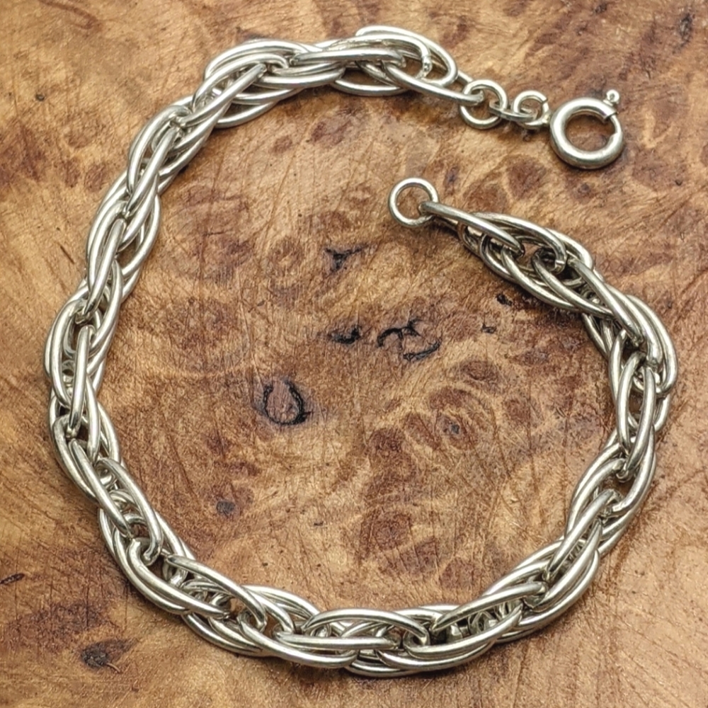 Vintage Sterling Silver Bracelet